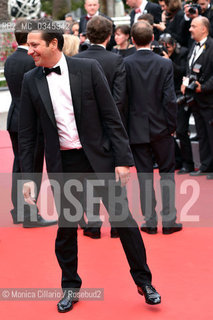 Laurent Gerra al Palais des Festivals per la cerimonia di chiusura della 69esima edizione del Festival del Cinema di Cannes, maggio 2016. Laurent Gerra attends the Closing Ceremony of the 69th annual Cannes Film Festival at the Palais des Festivals on May 22, 2016 in Cannes. ©Monica Cillario/Rosebud2