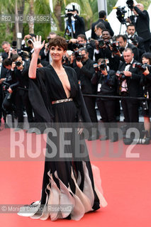 Lattrice spagnola  Paz Vega sul red carpet per la premiere del film The BFG (Il grande gigante buono) durante la 69esima edizione del Festival del Cinema di Cannes, maggio 2016.  Spanish actress Paz Vega poses on May 14, 2016 as she arrives for the screening of the film “The BFG” at the 69th Cannes Film Festival in Cannes. ©Monica Cillario/Rosebud2