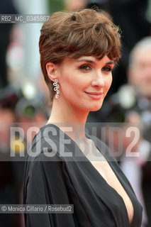 Lattrice spagnola  Paz Vega sul red carpet per la premiere del film The BFG (Il grande gigante buono) durante la 69esima edizione del Festival del Cinema di Cannes, maggio 2016.  Spanish actress Paz Vega poses on May 14, 2016 as she arrives for the screening of the film “The BFG” at the 69th Cannes Film Festival in Cannes. ©Monica Cillario/Rosebud2