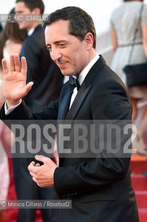 Gad Elmaleh al Palais des Festivals per la premiere del film Elle durante la 69esima edizione del Festival del Cinema di Cannes, maggio 2016. Gad Elmaleh attends a screening of Elle at the annual 69th Cannes Film Festival at Palais des Festivals on May 21, 2016 in Cannes ©Monica Cillario/Rosebud2