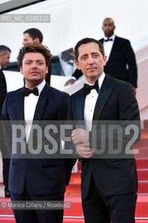 Gad Elmaleh e Kev Adams  al Palais des Festivals per la premiere del film Elle durante la 69esima edizione del Festival del Cinema di Cannes, maggio 2016. Gad Elmaleh and Kev Adams  attend a screening of Elle at the annual 69th Cannes Film Festival at Palais des Festivals on May 21, 2016 in Cannes ©Monica Cillario/Rosebud2