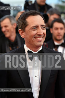 Gad Elmaleh al Palais des Festivals per la premiere del film Elle durante la 69esima edizione del Festival del Cinema di Cannes, maggio 2016. Gad Elmaleh attends a screening of Elle at the annual 69th Cannes Film Festival at Palais des Festivals on May 21, 2016 in Cannes ©Monica Cillario/Rosebud2