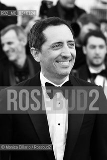 Gad Elmaleh al Palais des Festivals per la premiere del film Elle durante la 69esima edizione del Festival del Cinema di Cannes, maggio 2016. Gad Elmaleh attends a screening of Elle at the annual 69th Cannes Film Festival at Palais des Festivals on May 21, 2016 in Cannes ©Monica Cillario/Rosebud2