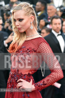 Tanya Dziahileva al Palais des Festivals per la premiere di Café Society, film  dapertura della 69esima edizione del Festival del Cinema di Cannes, maggio 2016. Tanya Dziahileva arrives at Cafe Society & Opening Gala of the 69th Annual Cannes Film Festival in France ©Monica Cillario/Rosebud2