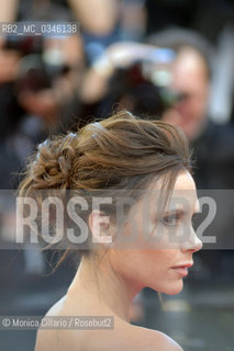 Victoria Beckham  al Palais des Festivals per la premiere di Café Society, film  dapertura della 69esima edizione del Festival del Cinema di Cannes, maggio 2016. Victoria Beckham attends the Cafe Society premiere and the Opening Night Gala during the 69th annual Cannes Film Festival at the Palais des Festivals on May 11, 2016 in Cannes ©Monica Cillario/Rosebud2