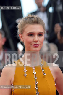 Gaia Weiss al Palais des Festivals per la premiere di Café Society, film  dapertura della 69esima edizione del Festival del Cinema di Cannes, maggio 2016. Gaia Weiss attends the Cafe Society premiere and the Opening Night Gala during the 69th annual Cannes Film Festival on May 11, 2016 in Cannes ©Monica Cillario/Rosebud2