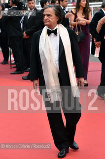 Jean Pierre Leaud  (premiato con la Palma doro onoraria) alla Cerimonia di chiusura della 69esima edizione del Festival del Cinema di cannes, maggio 2016. Awarded actor Jean Pierre Leaud (awarded with the honourary Palme dOr ) attends the Closing Ceremony of the 69th annual Cannes Film Festival at the Palais des Festivals on May 22, 2016 in Cannes ©Monica Cillario/Rosebud2