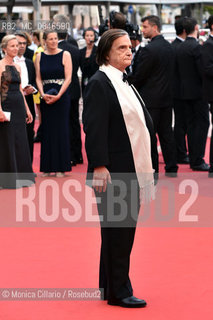 Jean Pierre Leaud  (premiato con la Palma doro onoraria) alla Cerimonia di chiusura della 69esima edizione del Festival del Cinema di cannes, maggio 2016. Awarded actor Jean Pierre Leaud (awarded with the honourary Palme dOr ) attends the Closing Ceremony of the 69th annual Cannes Film Festival at the Palais des Festivals on May 22, 2016 in Cannes ©Monica Cillario/Rosebud2