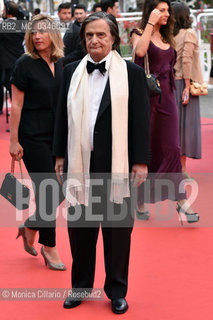 Jean Pierre Leaud  (premiato con la Palma doro onoraria) alla Cerimonia di chiusura della 69esima edizione del Festival del Cinema di cannes, maggio 2016. Awarded actor Jean Pierre Leaud (awarded with the honourary Palme dOr ) attends the Closing Ceremony of the 69th annual Cannes Film Festival at the Palais des Festivals on May 22, 2016 in Cannes ©Monica Cillario/Rosebud2