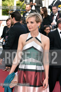 Melita Toscan du Plantier alla premiere di Elle durante la 69esima edizione del Festival del Cinema di cannes, maggio 2016. Melita Toscan du Plantier attends the Elle Premiere during the 69th annual Cannes Film Festival at the Palais des Festivals on May 21, 2016 in Cannes ©Monica Cillario/Rosebud2