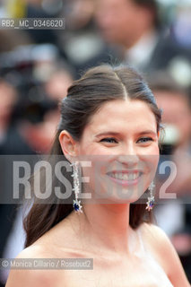 La top model Bianca Balti alla premiere di Café Society durante la serata inaugurale della 69esima edizione del Festival del Cinema di Cannes; Cannes, maggio 2016. Model Bianca Balti attends the Cafe Society premiere and the Opening Night Gala during the 69th annual Cannes Film Festival at the Palais des Festivals on May 11, 2016 ©Monica Cillario/Rosebud2