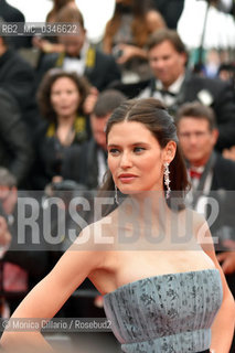 La top model Bianca Balti alla premiere di Café Society durante la serata inaugurale della 69esima edizione del Festival del Cinema di Cannes; Cannes, maggio 2016. Model Bianca Balti attends the Cafe Society premiere and the Opening Night Gala during the 69th annual Cannes Film Festival at the Palais des Festivals on May 11, 2016 ©Monica Cillario/Rosebud2