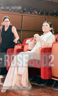 Carla Fracci alla LXXesima edizione del Premio Strega, Rooma, 8 luglio 2016. Italian dancer Carla Fracci attend 70th Strega Prize, Rome, July 8, 2016. ©Monica Cillario/Rosebud2