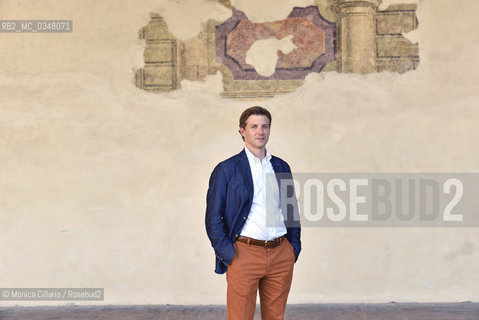 Lamericano Alec Ross, uno dei massimi esperti di tecnologie politiche, al Festival della Letteratura di Mantova; Mantova, 8 settembre 2016.  American technology policy expert Alec Ross attend Mantua Literature Festival, in Mantua, September 8, 2016. ©Monica Cillario/Rosebud2