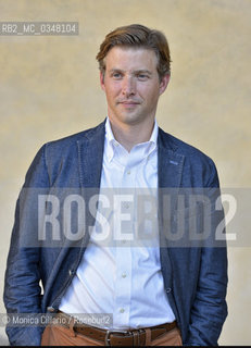 Lamericano Alec Ross, uno dei massimi esperti di tecnologie politiche, al Festival della Letteratura di Mantova; Mantova, 8 settembre 2016.  American technology policy expert Alec Ross attend Mantua Literature Festival, in Mantua, September 8, 2016. ©Monica Cillario/Rosebud2