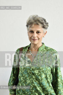 La scrittirce Simonetta Agnello Hornby al Festival della Letteratura di Mantova; Mantova, 9 settembre 2016. Italian writer Simonetta Agnello Hornby attend Mantua Literature Festival, in Mantua, September 9, 2016 ©Monica Cillario/Rosebud2