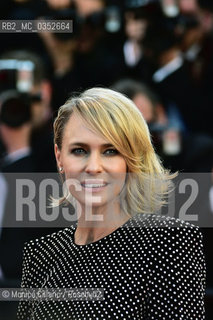 Robin Wright alla prima de Il fantasma di Ismaele film di apertura del 70° Festival del Cinema di Cannes; Canne, 17 maggio 2017Robin Wright attends the Ismaels Ghosts (Les Fantomes dIsmael) screening and Opening Gala during the 70th annual Cannes Film Festival at Palais des Festivals on May 17, 2017 in Cannes ©Monica Cillario/Rosebud2