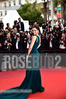 Lattrice indiana Deepika Padukone alla prima del film Loveless (Nelyubov) durante il 70° Festival del Cinema di Cannes; Cannes, 18 maggio 2017.  Deepika Padukone attends the Loveless (Nelyubov) screening during the 70th annual Cannes Film Festival at Palais des Festivals on May 18, 2017 in Cannes, France ©Monica Cillario/Rosebud2