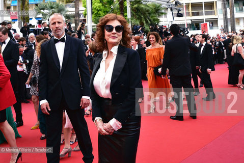 Susan Sarandon alla prima di Loveless (Nelyubov)  durante il 70° Festival del Cinema di Cannes; Cannes, 18maggio 2017. Susan Sarandon attends the Loveless (Nelyubov) screening during the 70th annual Cannes Film Festival at Palais des Festivals on May 18, 2017 in Cannes, France ©Monica Cillario/Rosebud2