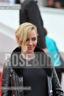 Uma Thurman  alla prima diel film Loveless (Nelyubov), durante il 70° Festival del Cinema di Cannes; Cannes, 18 maggio 2017. Uma Thurman attends the Loveless (Nelyubov) screening during the 70th annual Cannes Film Festival at Palais des Festivals on May 18, 2017 in Cannes, France. ©Monica Cillario/Rosebud2