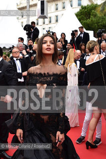 Emily Ratajkowski alla prima del film Loveless (Nelyubov) durante il 70° Festival del Cinema di Cannes; Cannes, 18 maggio 2017. Emily Ratajkowski attends the Loveless (Nelyubov) screening during the 70th annual Cannes Film Festival at Palais des Festivals on May 18, 2017 in Cannes, France ©Monica Cillario/Rosebud2