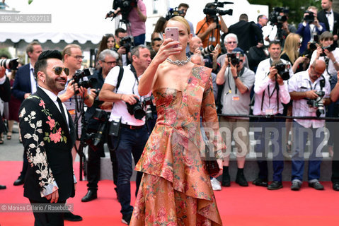 Amber Valletta alla prima di Wonderstruck durante il 70° Festival del Cinema di Cannes; Cannes, 18 maggio 2017.  Amber Valletta attends the Wonderstruck  screening during the 70th annual Cannes Film Festival at Palais des Festivals on May 18, 2017 in Cannes, France ©Monica Cillario/Rosebud2