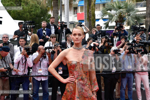 Amber Valletta alla prima di Wonderstruck durante il 70° Festival del Cinema di Cannes; Cannes, 18 maggio 2017.  Amber Valletta attends the Wonderstruck  screening during the 70th annual Cannes Film Festival at Palais des Festivals on May 18, 2017 in Cannes, France ©Monica Cillario/Rosebud2