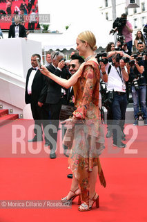 Amber Valletta alla prima di Wonderstruck durante il 70° Festival del Cinema di Cannes; Cannes, 18 maggio 2017.  Amber Valletta attends the Wonderstruck  screening during the 70th annual Cannes Film Festival at Palais des Festivals on May 18, 2017 in Cannes, France ©Monica Cillario/Rosebud2