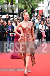 Amber Valletta alla prima di Wonderstruck durante il 70° Festival del Cinema di Cannes; Cannes, 18 maggio 2017.  Amber Valletta attends the Wonderstruck  screening during the 70th annual Cannes Film Festival at Palais des Festivals on May 18, 2017 in Cannes, France ©Monica Cillario/Rosebud2