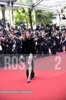 Laetitia Casta alla premier di The Meyerowitz Stories durante il 70° Festival del Cinema di Cannes; Cannes, 21 maggio 2017. Model Laetitia Casta attends the The Meyerowitz Stories screening during the 70th annual Cannes Film Festival at Palais des Festivals on May 21, 2017 in Cannes. ©Monica Cillario/Rosebud2