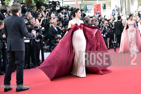 Araya Hargate alla premier del film The Meyerowitz Stories, durante il 70° Festival del Cinema di Cannes; Canne, 21 maggio 2017. Araya Hargate attends the The Meyerowitz Stories screening during the 70th annual Cannes Film Festival at Palais des Festivals on May 21, 2017 in Cannes ©Monica Cillario/Rosebud2