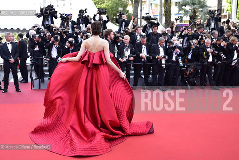 Araya Hargate alla premier del film The Meyerowitz Stories, durante il 70° Festival del Cinema di Cannes; Canne, 21 maggio 2017. Araya Hargate attends the The Meyerowitz Stories screening during the 70th annual Cannes Film Festival at Palais des Festivals on May 21, 2017 in Cannes ©Monica Cillario/Rosebud2