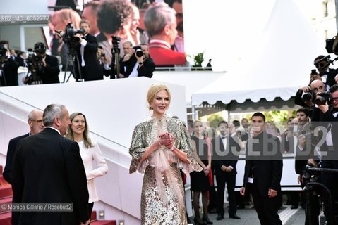 Nicole Kidman alla premier di How to talk to Girls at Parties durante il 70° Festival del Cinema di Cannes; Cannes, 21 maggio 2017. Australian actress Nicole Kidman attends How to talk to Girls at Parties at the 70th edition of the Cannes Film Festival in Cannes. On May 21, 2017 in Cannes. ©Monica Cillario/Rosebud2