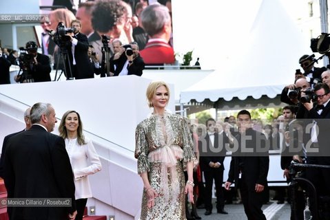 Nicole Kidman alla premier di How to talk to Girls at Parties durante il 70° Festival del Cinema di Cannes; Cannes, 21 maggio 2017. Australian actress Nicole Kidman attends How to talk to Girls at Parties at the 70th edition of the Cannes Film Festival in Cannes. On May 21, 2017 in Cannes. ©Monica Cillario/Rosebud2