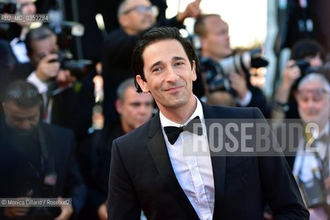 Lattore americano Adrian Brody alla prima de Il fantasma dIsmaele, film di apertura del 70° Festival del Cinema di Cannes; Cannes, 17 maggio 2017. Adrian Brody attends the Ismaels Ghosts (Les Fantomes dIsmael) screening and Opening Gala during the 70th annual Cannes Film Festival at Palais des Festivals on May 17, 2017 in Cannes ©Monica Cillario/Rosebud2