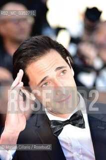 Lattore americano Adrian Brody alla prima de Il fantasma dIsmaele, film di apertura del 70° Festival del Cinema di Cannes; Cannes, 17 maggio 2017. Adrian Brody attends the Ismaels Ghosts (Les Fantomes dIsmael) screening and Opening Gala during the 70th annual Cannes Film Festival at Palais des Festivals on May 17, 2017 in Cannes ©Monica Cillario/Rosebud2