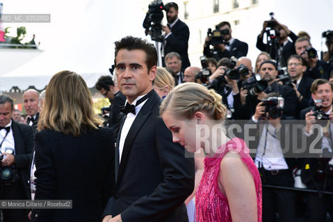 Colin Farrell alla priemier di The Beguiled, durante il 70° Festival del Cinema di Cannes; Canne, 24 maggio 2017. Colin Farrell attends The Beguiled premiere during the 70th annual Cannes Film Festival at Palais des Festivals on May 24, 2017 ©Monica Cillario/Rosebud2