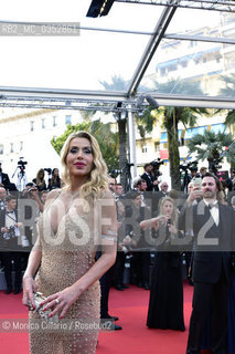 Valeria Marini alla priemier di The Beguiled, durante il 70° Festival del Cinema di Cannes; Cannes, 24 maggio 2017. Valeria Marini  attends The Beguiled premiere during the 70th annual Cannes Film Festival at Palais des Festivals on May 24, 2017 ©Monica Cillario/Rosebud2