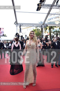 Valeria Marini alla priemier di The Beguiled, durante il 70° Festival del Cinema di Cannes; Cannes, 24 maggio 2017. Valeria Marini attends The Beguiled premiere during the 70th annual Cannes Film Festival at Palais des Festivals on May 24, 2017 ©Monica Cillario/Rosebud2