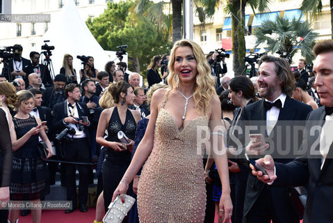 Valeria Marini alla priemier di The Beguiled, durante il 70° Festival del Cinema di Cannes; Cannes, 24 maggio 2017. Valeria Marini attends The Beguiled premiere during the 70th annual Cannes Film Festival at Palais des Festivals on May 24, 2014 ©Monica Cillario/Rosebud2