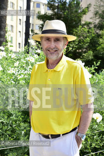 Il romanziere nizzardo Christian Maria, scrittore di romanzi storici, al Festival del Libro di Nizza; Nizza, 3 giugno 2017. Christian Maria,  romancier niçois, au Nice festival du Livre; Nice, 3 Juin 2017. French novelist hristian Maria at the Nice Book Festival; Nice, June 3, 2017 ©Monica Cillario/Rosebud2