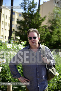 Lo scrittore americano Douglas Kennedy al Festival del Libro di Nizza; Nizza, 3 giugno 2017. American writer Douglas Kennedy at the Nice Book Festival; Nice, 3 June 2017. Lécrivain américain Douglas Kennedy au Nice Festival du Livre; Nice, à 3 Juin, 2017. ©Monica Cillario/Rosebud2
