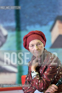 La politica italina Emma Bonino fotografata durante un dibattito presso gli psazi della Nuovola di Fuksas, a Roma. Roma, 7 dicembre 2018.
The Italian politic Emma Bonino photographed during a debate in the space of La Nuovola, in Rome. Rome, December 7th 2018.