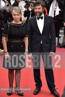 Rosalie Varda e Mathieu Demy, figlii di Agnes Vard, partecipano alla cerimonia di apertura del 72° Festival del Cinema di Cannes; Cannes, 14 maggio 2019.
Rosalie Varda and Mathieu Demy, Agnes Vardas sons, attend at 72nd Cannes annual ceremony; in Cannes, may 14th 2019.