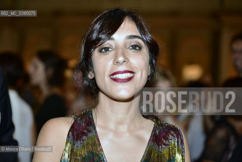 La scrittrice Claudia Durastanti nella cinquina del LXXIII Premio Strega con il libro La straniera edito da La Nave di Teseo, fotografata alla serata finale del Premio Strega 2019.
The writer Claudia Durastanti in the quinto of the LXXIII Premio Strega with the book La straniera published by La Nave di Teseo, photographed at the final evening of the Strega Award 2019.

