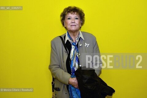  La scrittrice Dacia Maraini fotografata a Roma. Roma, 8 dicembre 2019