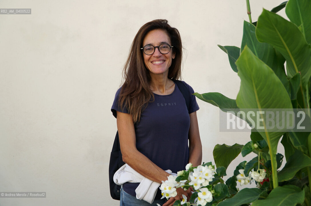 Michela Marzano, scrittrice, ha presentato a PordenoneLegge il suo ultimo lavoro “ Qualcosa che brilla “ ( Rizzoli ), Pordenone 20 settembre 2025. ©Andrea Merola/Rosebud2