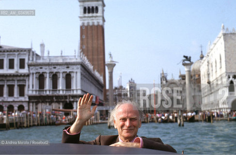 Venice august 1983. YEHUDI MENUHIN, Us/Swiss violinist. ©Andrea Merola/Rosebud2