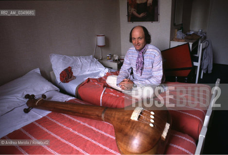 Venice september 1982. TERRY RILEY, Us music composer. ©Andrea Merola/Rosebud2