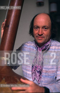 SEPT 1982: VENEZIA,TERRY RILEY,COMPOSITORE. ©Andrea Merola/Rosebud2